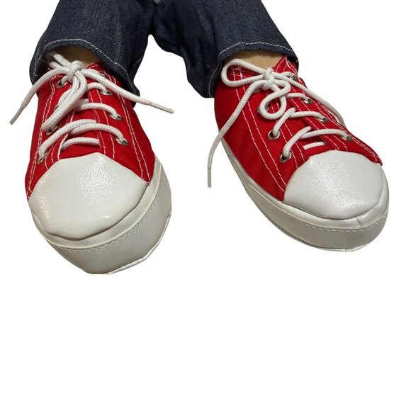 Sunny Puppets Gods Inside Christian Hand Puppet Red Shoes 28" Control Arm - Picture 7 of 9